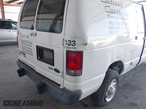 2014 Ford Econoline Cargo Commercial with VIN 1FTNE2EW3EDA31341, listed as a IAAI auction lot 42148317 with 146,158 mi miles and . Bid and sale history available at carsss.com. Image 18.
