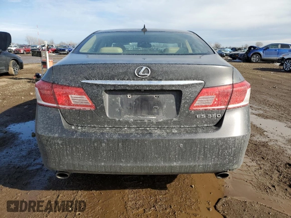 2011 Lexus ES with VIN JTHBK1EG2B2467537, listed as a Copart auction lot 46678245 with Not Provided miles and Salvage Title. Bid and sale history available at carsss.com. Image 6.