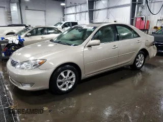 2005 Toyota Camry LE with VIN 4T1BE30K55U527654, listed as a Copart auction lot 60246115 with 156,833 mi miles and Salvage title. Bid and sale history available at DreamBid. Image 1.