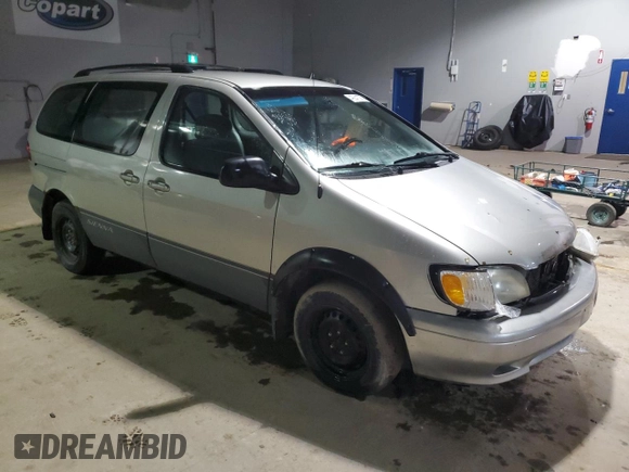 2003 Toyota Sienna CE with VIN 4T3ZF19CX3U513118, listed as a Copart auction lot 49241275 with 326,321 mi miles and Non Repairable. Bid and sale history available at carsss.com. Image 4.