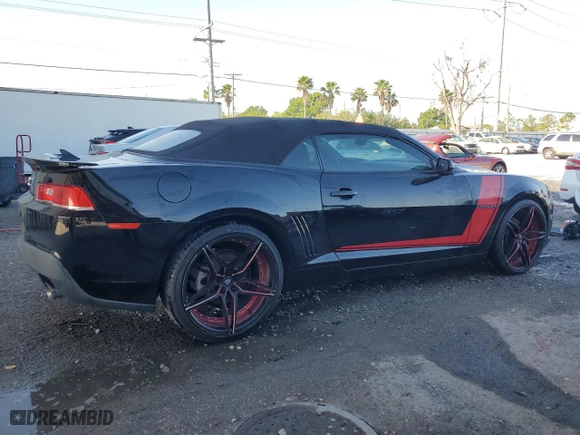 2015 Chevrolet Camaro LT with VIN 2G1FD3D31F9151229, listed as a Copart auction lot 50816405 with 85,187 mi miles and Salvage Title. Bid and sale history available at carsss.com. Image 3.