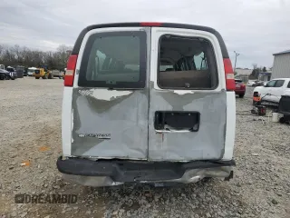 2007 Chevrolet Express Passenger with VIN 1GAHG39UX71101095, listed as a Copart auction lot 41585775 with 356,651 mi miles and Salvage title. Bid and sale history available at DreamBid. Image 6.
