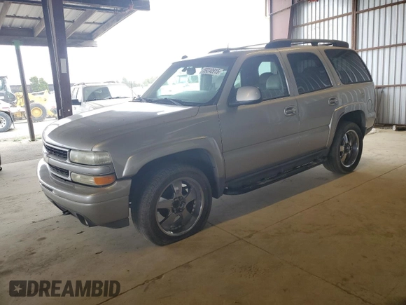 2004 Chevrolet Tahoe Z71 с VIN 1GNEK13Z84R285006, выставлен на аукционе Copart как лот 59240915 с пробегом Не указан миль и Чистый • Clean title. История ставок и продаж доступна на DreamBid. Изображение 1.