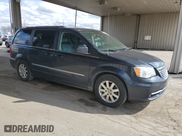 2013 Chrysler Town & Country Touring with VIN 2C4RC1BG1DR712303, listed as a Copart auction lot 53288865 with 176,921 mi miles and Salvage Title. Bid and sale history available at DreamBid. Image 4.