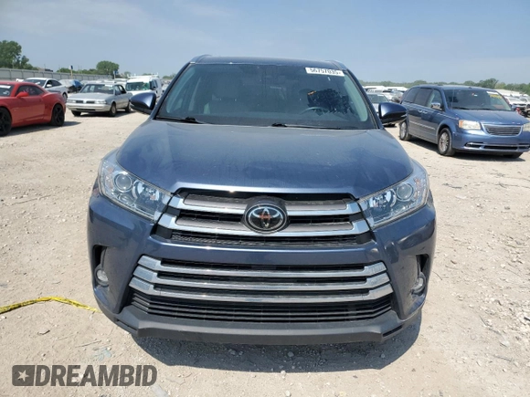 2019 Toyota Highlander Limited z VIN 5TDYZRFH1KS317571, wystawiony jako Copart lot #56757035 z przebiegiem 58 953 mil mil oraz Czysty tytuł • Clean title. Historia ofert i sprzedaży dostępna na DreamBid. Obrazek 5.