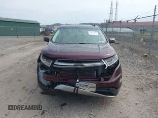 2017 Ford Edge Titanium with VIN 2FMPK4K81HBB51275, listed as a IAAI auction lot 42072543 with 90,912 mi miles. Bid and sale history available at carsss.com. Image 12.
