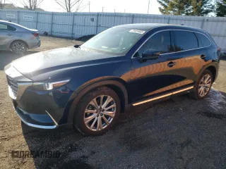 2021 Mazda CX-9 Signature with VIN JM3TCBEYXM0531881, listed as a Copart auction lot 70481682 with 27,510 mi miles. Bid and sale history available at carsss.com. Image 1.