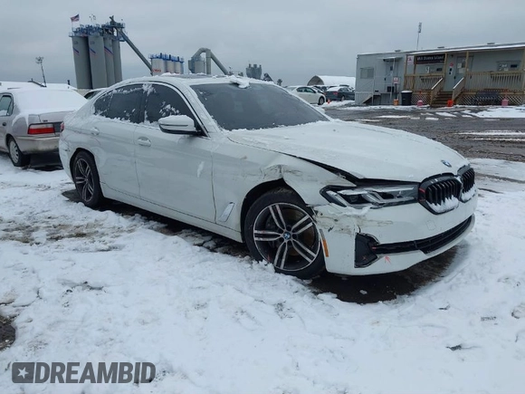 2021 BMW 5 Series 540i xDrive with VIN WBA73BJ06MWX35226, listed as a IAAI auction lot 41534763 with 30,816 mi miles and . Bid and sale history available at DreamBid. Image 1.