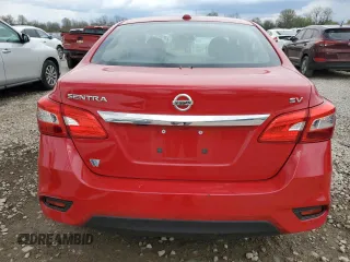 2017 Nissan Sentra SV with VIN 3N1AB7AP0HL653948, listed as a Copart auction lot 53032995 with Not Provided miles and Salvage Title. Bid and sale history available at carsss.com. Image 6.