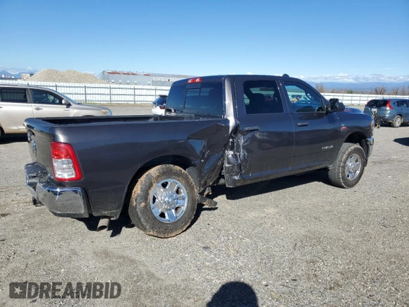 2021 Ram 2500 Tradesman with VIN 3C6UR5CL4MG675319, listed as a Copart auction lot 47668535 with 68,488 mi miles and Salvage Title. Bid and sale history available at carsss.com. Image 3.