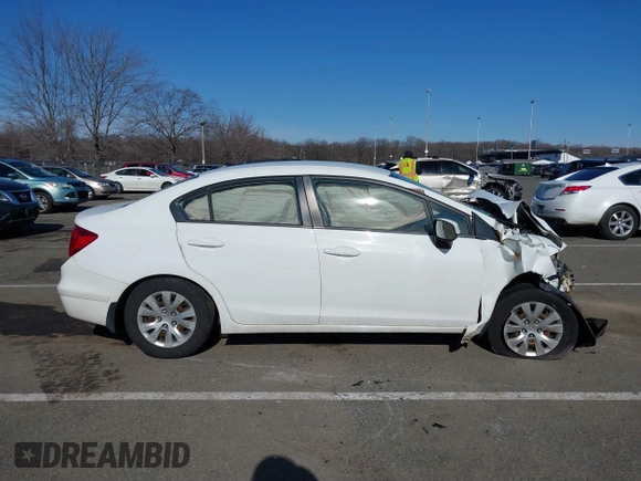 2012 Honda Civic LX with VIN 19XFB2F56CE379729, listed as a IAAI auction lot 41610909 with Not Provided miles and . Bid and sale history available at DreamBid. Image 13.