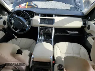 2017 Land Rover Range Rover Sport HSE with VIN SALWR2FV6HA161739, listed as a Copart auction lot 53422235 with 55,983 mi miles and Salvage Title. Bid and sale history available at carsss.com. Image 8.