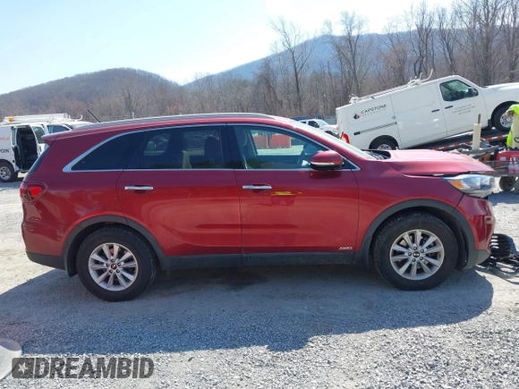 2020 Kia Sorento LX with VIN 5XYPGDA36LG671455, listed as a IAAI auction lot 41771281 with 97,009 mi miles. Bid and sale history available at carsss.com. Image 13.