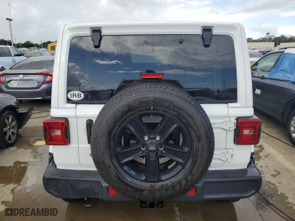 2019 Jeep Wrangler Unlimited Sahara Altitude with VIN 1C4HJXEGXKW648069, listed as a Copart auction lot 73972354 with 55,743 mi miles and Non Repairable. Bid and sale history available at carsss.com. Image 6.