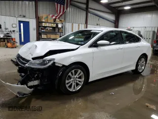 2015 Chrysler 200 Limited with VIN 1C3CCCAB6FN618445, listed as a Copart auction lot 50013715 with 122,156 mi miles and Salvage title. Bid and sale history available at DreamBid. Image 1.