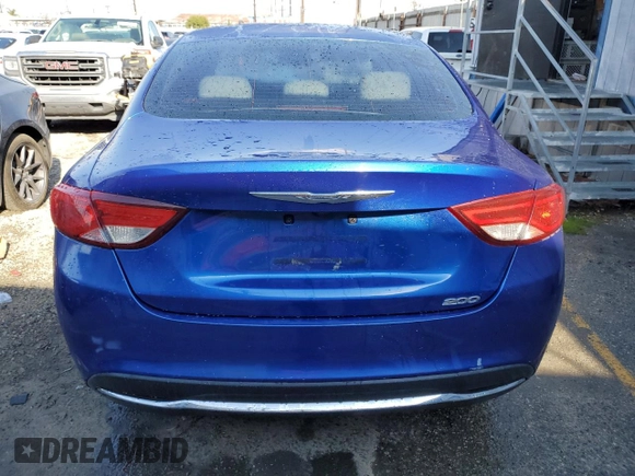 2016 Chrysler 200 Limited with VIN 1C3CCCABXGN145702, listed as a Copart auction lot 42990505 with 162,144 mi miles and Salvage Title. Bid and sale history available at DreamBid. Image 6.