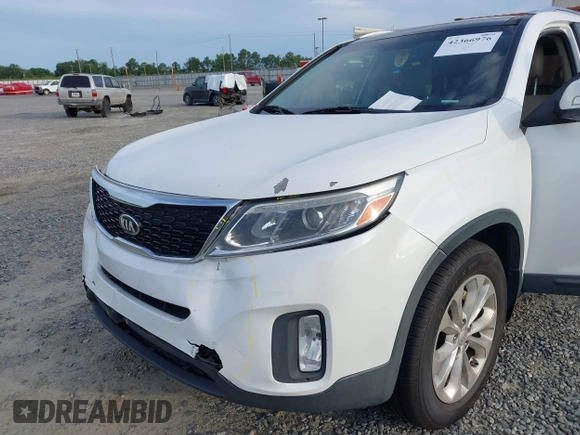 2015 Kia Sorento EX with VIN 5XYKU4A71FG636946, listed as a IAAI auction lot 42366976 with 195,100 mi miles and . Bid and sale history available at DreamBid. Image 6.