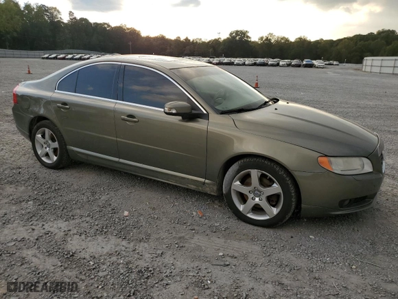 2009 Volvo S80 I6 Turbo with VIN YV1AH992791105741, listed as a Copart auction lot 74719224 with 135,203 mi miles and Salvage Title. Bid and sale history available at carsss.com. Image 4.