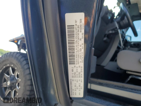 2007 Jeep Wrangler X with VIN 1J4FA24117L170294, listed as a Copart auction lot 64806715 with 132,130 mi miles and Salvage title. Bid and sale history available at DreamBid. Image 13.