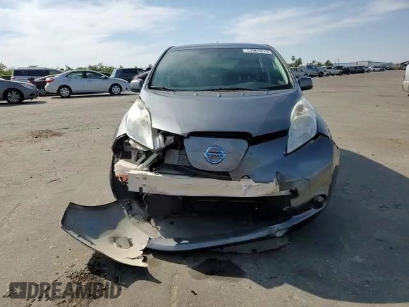 2015 Nissan LEAF SV with VIN 1N4AZ0CPXFC305330, listed as a Copart auction lot 57963873 with 42,073 mi miles. Bid and sale history available at carsss.com. Image 11.