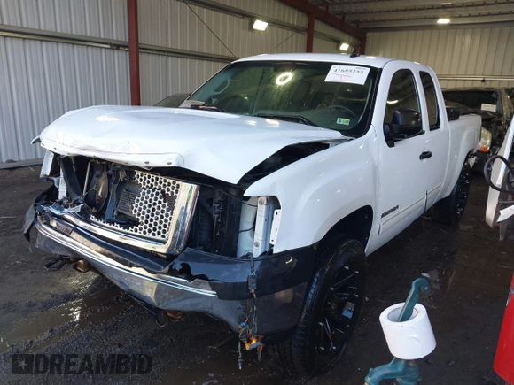 2009 GMC Sierra 1500 SLE with VIN 1GTEK29J19Z289356, listed as a IAAI auction lot 41685255 with 263,314 mi miles. Bid and sale history available at carsss.com. Image 17.