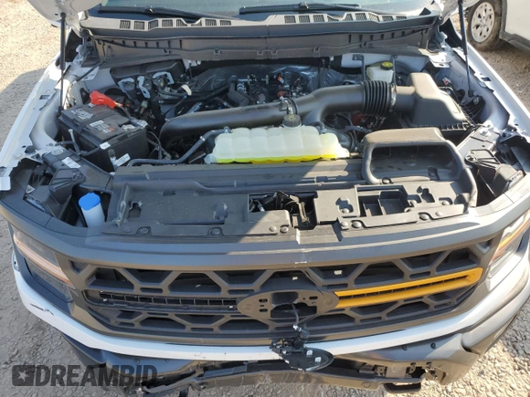 2024 Ford F-150 with VIN 1FTFW4L82RFA68991, listed as a Copart auction lot 72004024 with 2,918 mi miles and Salvage title. Bid and sale history available at DreamBid. Image 11.