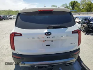 2020 Kia Telluride EX with VIN 5XYP34HC3LG041121, listed as a Copart auction lot 52968355 with 95,543 mi miles and Salvage title. Bid and sale history available at DreamBid. Image 6.