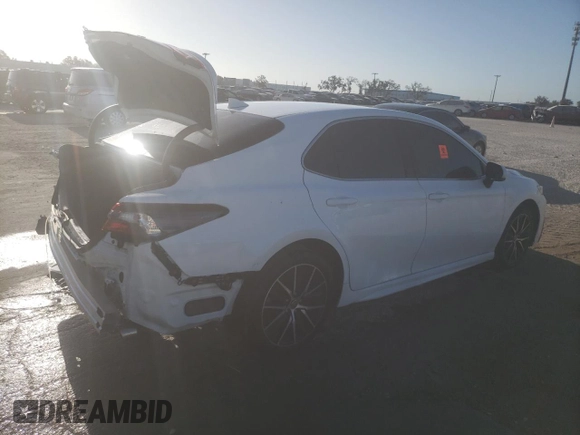 2023 Toyota Camry SE with VIN 4T1G11AK9PU758192, listed as a Copart auction lot 75601544 with 46,387 mi miles and Non Repairable. Bid and sale history available at DreamBid. Image 3.