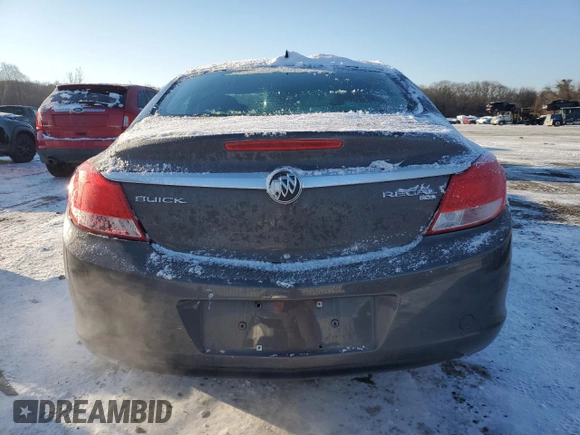 2011 Buick Regal CXL RL1 with VIN W04GN5EC5B1025550, listed as a Copart auction lot 89098205 with 84,891 mi miles and Clean Title. Bid and sale history available at carsss.com. Image 6.