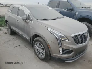 2022 Cadillac XT5 FWD Premium Luxury with VIN 1GYKNCRS1NZ126722, listed as a Copart auction lot 49588515 with 0 mi miles and Non Repairable. Bid and sale history available at carsss.com. Image 4.