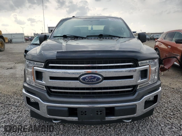 2018 Ford F-150 XL with VIN 1FTEX1EP1JKG09844, listed as a Copart auction lot 54834245 with 86,047 mi miles and Clean Title. Bid and sale history available at carsss.com. Image 5.