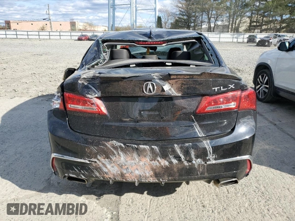 2020 Acura TLX Technology z VIN 19UUB2F47LA000479, wystawiony jako Copart lot #53429265 z przebiegiem Nie podano mil oraz Szkoda całkowita • Salvage title. Historia ofert i sprzedaży dostępna na DreamBid. Obrazek 6.
