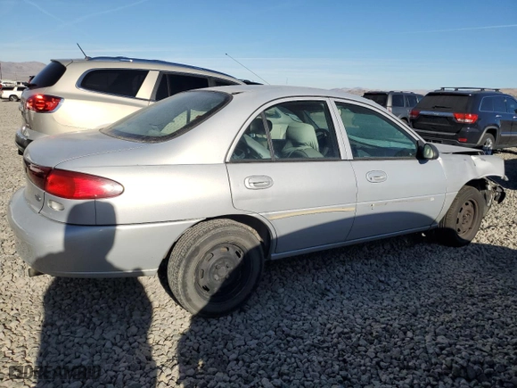 1998 Ford Escort SE with VIN 1FAFP13P2WW312241, listed as a Copart auction lot 83882244 with 0 miles and Salvage Title. Bid and sale history available at carsss.com. Image 3.