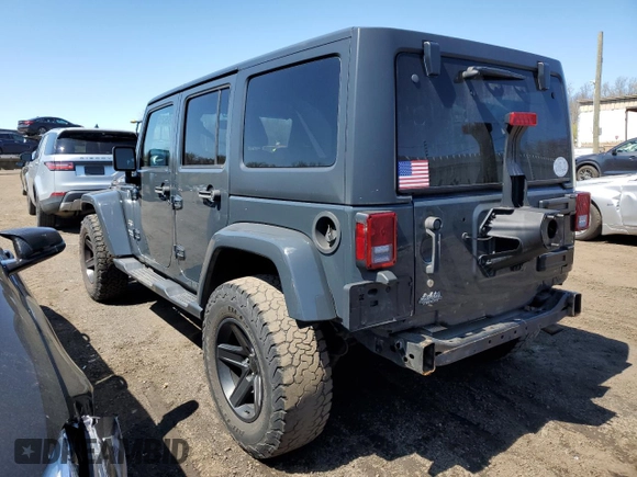 2017 Jeep Wrangler Unlimited Sahara with VIN 1C4BJWEG7HL552748, listed as a Copart auction lot 53086525 with 85,054 mi miles and Salvage title. Bid and sale history available at DreamBid. Image 2.