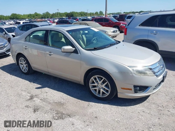2010 Ford Fusion SEL with VIN 3FAHP0JG7AR126809, listed as a IAAI auction lot 42051858 with 96,915 mi miles. Bid and sale history available at carsss.com. Image 1.