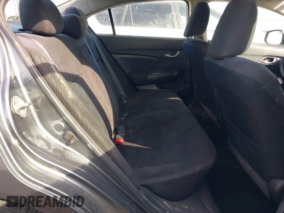 2013 Honda Civic LX with VIN 2HGFB2F51DH506930, listed as a IAAI auction lot 40902863 with 110,339 mi miles and . Bid and sale history available at DreamBid. Image 8.