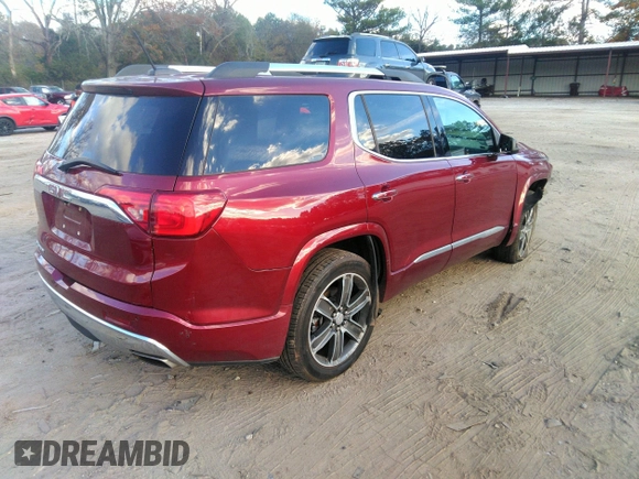 2017 GMC Acadia Denali with VIN 1GKKNPLS5HZ201646, listed as a IAAI auction lot 40948789 with 110,771 mi miles. Bid and sale history available at carsss.com. Image 4.