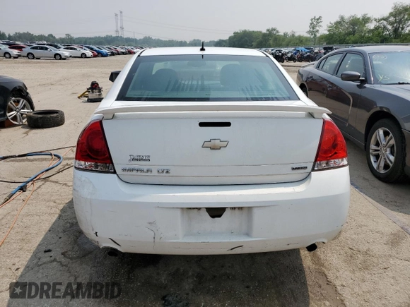 2016 Chevrolet Impala LTZ z VIN 2G1WC5E31G1136114, wystawiony jako Copart lot #59866475 z przebiegiem 121 320 mil mil oraz Szkoda całkowita • Salvage title. Historia ofert i sprzedaży dostępna na DreamBid. Obrazek 6.
