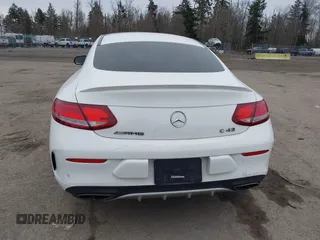 2017 Mercedes-Benz C 43 AMG with VIN WDDWJ6EB5HF489885, listed as a IAAI auction lot 41622994 with 77,547 mi miles and . Bid and sale history available at carsss.com. Image 16.