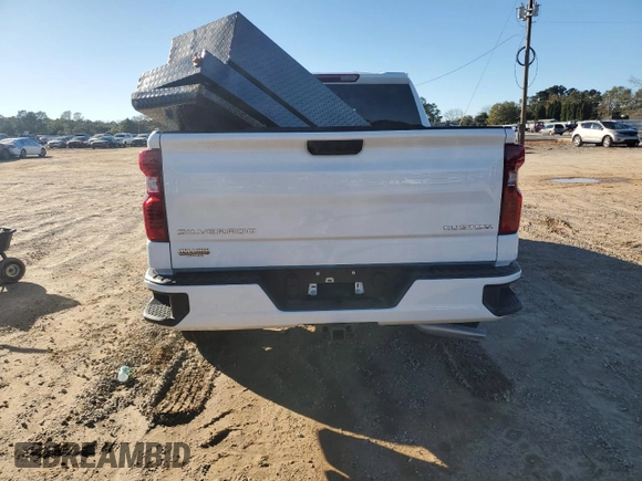 2024 Chevrolet Silverado 1500 Custom with VIN 3GCPABEK8RG445662, listed as a Copart auction lot 84538624 with 1,559 mi miles and Salvage Title. Bid and sale history available at DreamBid. Image 6.