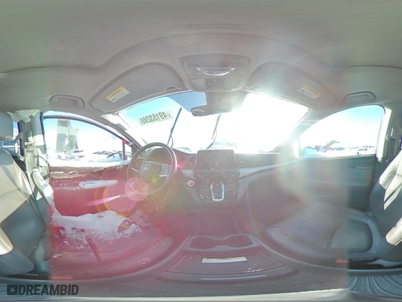 2019 Honda Odyssey Elite with VIN 5FNRL6H94KB048268, listed as a Copart auction lot 49153285 with 83325 miles and Salvage Title. Bid and sale history available at carsss.com. Image 15.