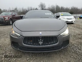 2016 Maserati Ghibli z VIN ZAM57XSA7G1168458, wystawiony jako Copart lot #43611465 z przebiegiem 98 110 mil mil oraz Szkody całkowita. Historia ofert i sprzedaży dostępna na DreamBid. Obrazek 5.