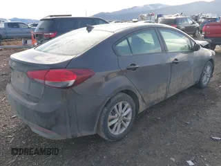 2017 Kia Forte LX with VIN 3KPFL4A78HE022030, listed as a IAAI auction lot 41129136 with 115,820 mi miles. Bid and sale history available at carsss.com. Image 4.