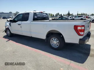 2023 Ford F-150 XL with VIN 1FTEX1CP5PKG20325, listed as a Copart auction lot 58496325 with 31,182 mi miles and Salvage title. Bid and sale history available at DreamBid. Image 2.