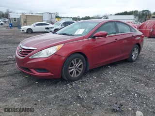 2012 Hyundai Sonata GLS with VIN 5NPEB4AC9CH502061, listed as a IAAI auction lot 41867621 with 97,189 mi miles. Bid and sale history available at carsss.com. Image 2.
