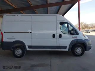 2017 Ram ProMaster Cargo Van with VIN 3C6TRVBG8HE542757, listed as a IAAI auction lot 41665335 with 72,358 mi miles. Bid and sale history available at carsss.com. Image 13.