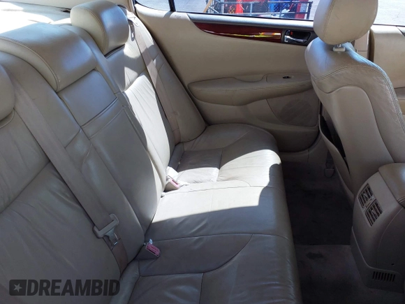 2002 Lexus ES 300 with VIN JTHBF30G920007858, listed as a IAAI auction lot 42111543 with 206,061 mi miles. Bid and sale history available at carsss.com. Image 8.