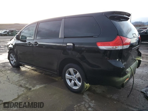 2014 Toyota Sienna L with VIN 5TDZK3DC1ES486586, listed as a Copart auction lot 84680574 with 122,332 mi miles and Salvage Title. Bid and sale history available at carsss.com. Image 2.