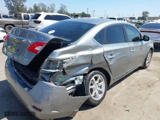 2014 Nissan Sentra SR with VIN 3N1AB7AP6EL698081, listed as a IAAI auction lot 41984797 with 64,384 mi miles. Bid and sale history available at carsss.com. Image 6.