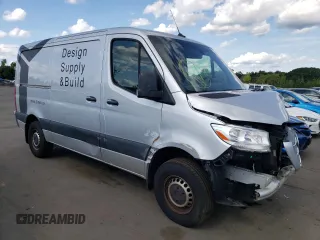 2020 Mercedes-Benz Sprinter Cargo with VIN W1W70BGYXLT025100, listed as a Copart auction lot 60259843 with 56,048 mi miles and . Bid and sale history available at carsss.com. Image 4.